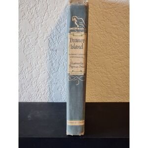 VINTAGE Treasure Island by Robert L Stevenson Junior Library HB 1947 Illustrated